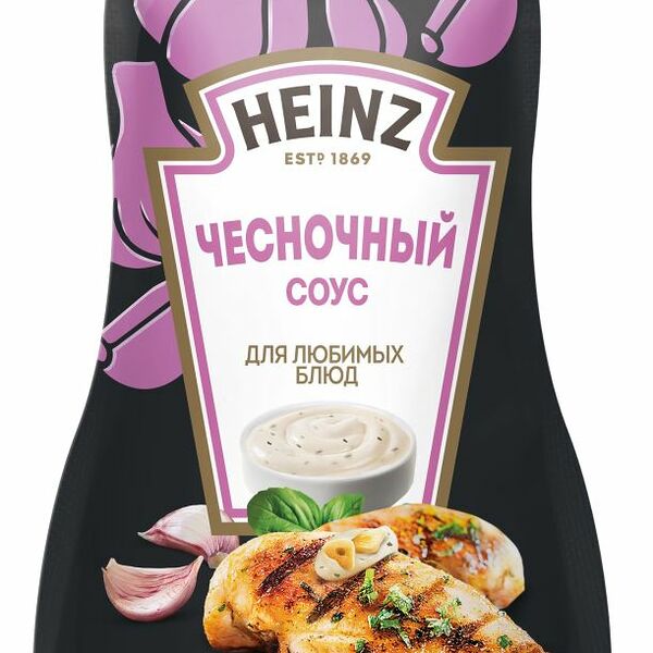 Соус хайнц 200 г чесночный дой-пак
