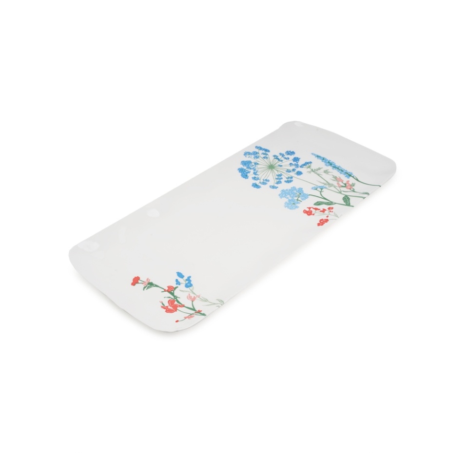 

Блюдо прямоугольное Easy life Луговые цветы, цвет голубой, 36х15.5 см