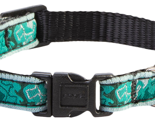 Ошейник для собак Rogz Fancy dress серия Мятное настроение, размер S (20-31 см)