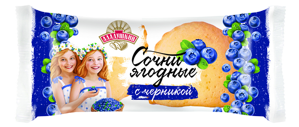 Сочни Дарница с черникой 2 шт. 120 г