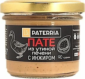 Пате из утиной печени с инжиром, 90гр