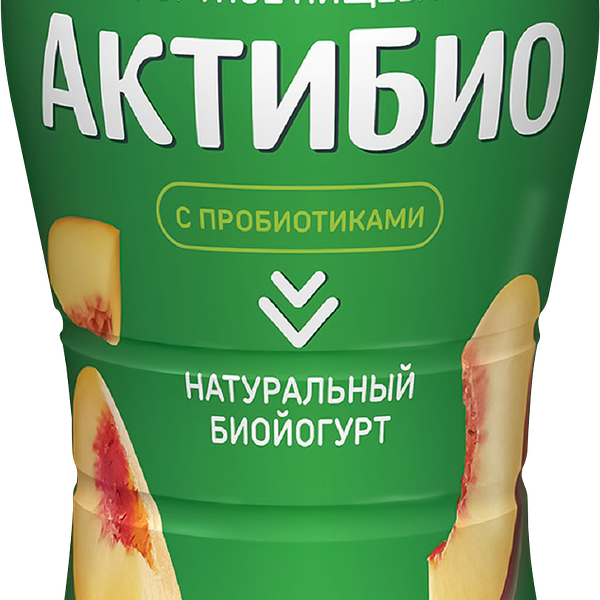 Биойогурт питьевой Актибио персик 1.5% 870г