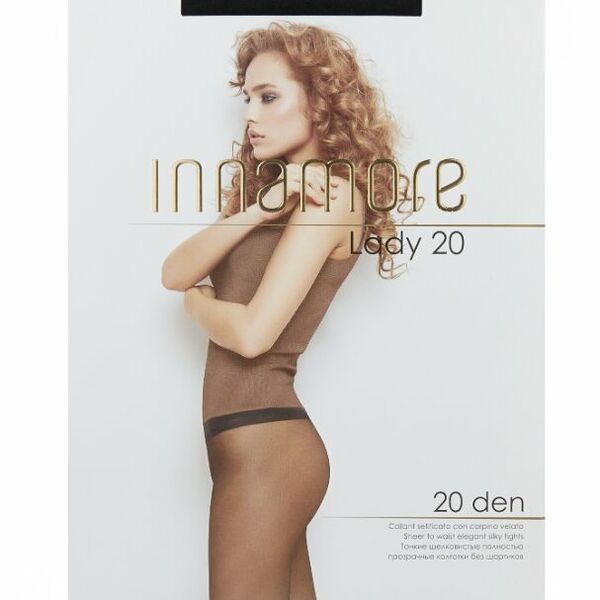 Колготки женские Innamore lady, 20 ден, размер 4, черный