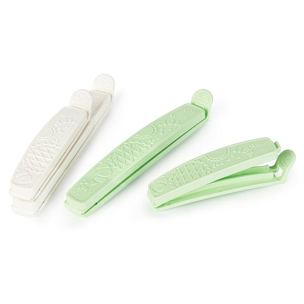 Клипсы для пакетов Apollo Genio Clips Art, 4 шт, пластик, в ассортименте