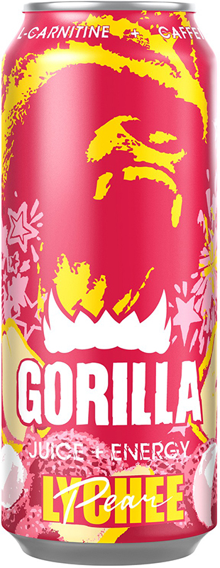

Энергетический напиток Gorilla Lychee Pear Личи и груша