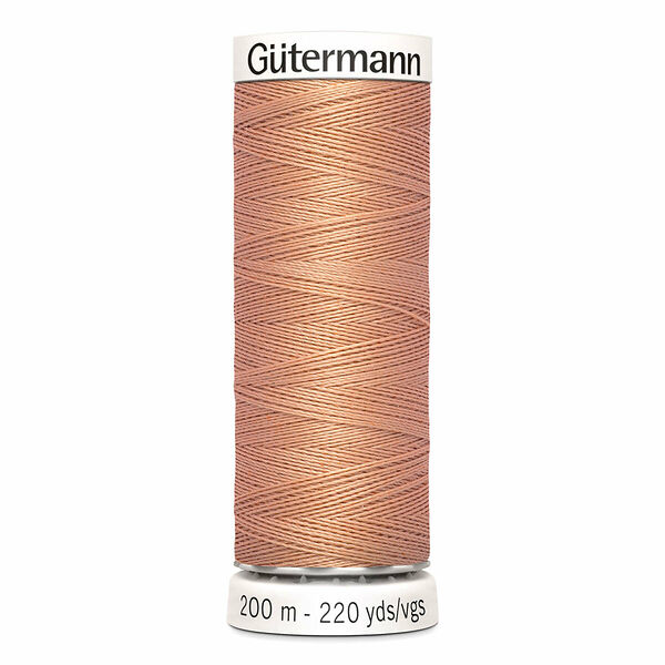 748277 Нить Sew-all для всех материалов, 200м, 100% п/э Gutermann(938 бежево-желтый)