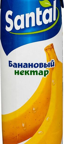 Нектар Santal банановый, 1л