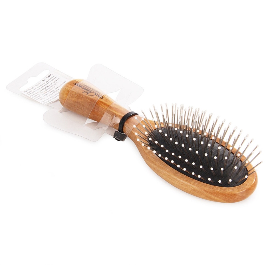 

Щетка для волос Riffi, с нейлоновыми зубцами и щетиной