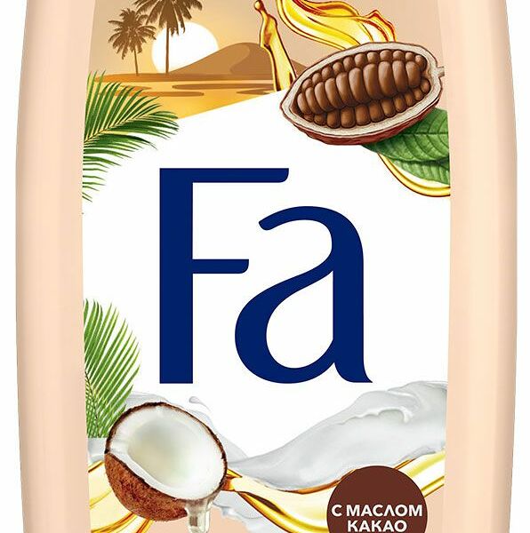Гель для душа Fa Cream & Oil Какао