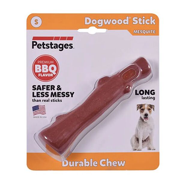Petstages игрушка Mesquite Dogwood с ароматом барбекю для собак 16 см.