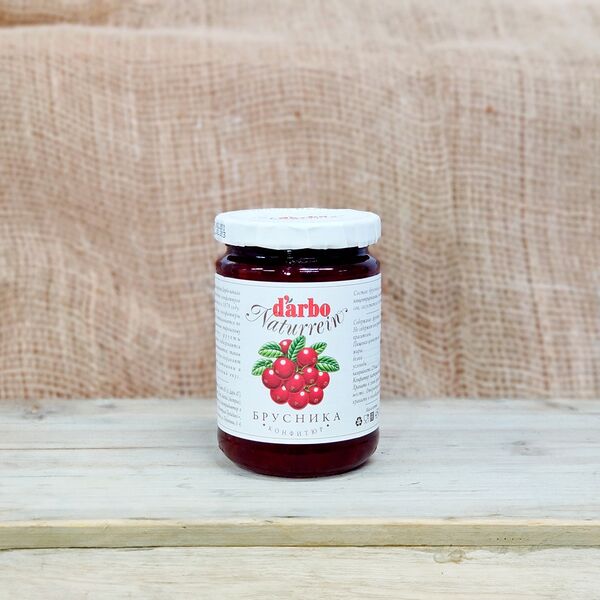 Конфитюр из брусники