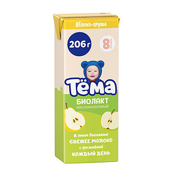 Биолакт Тёма Яблоко-Груша, 3%