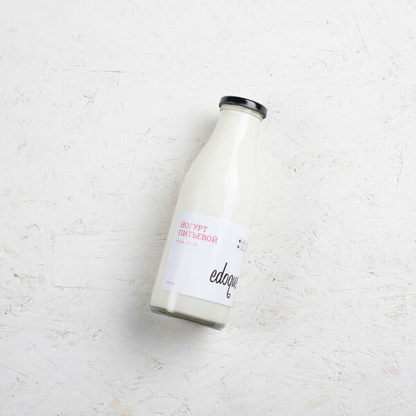 Йогурт питьевой натуральный 1,5%-2%