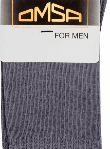 Носки мужские Eco 401 цвет: серый, размер 42-44 ТМ Omsa (Омса)