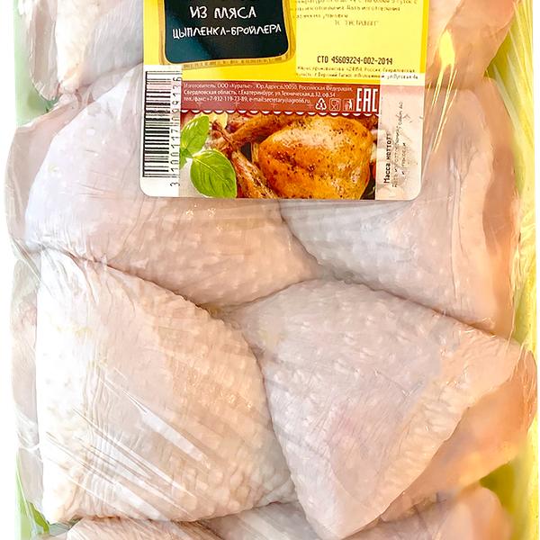 Цыпленок-бройлер КУРАТЬЕ голень охл вес до 1.4кг