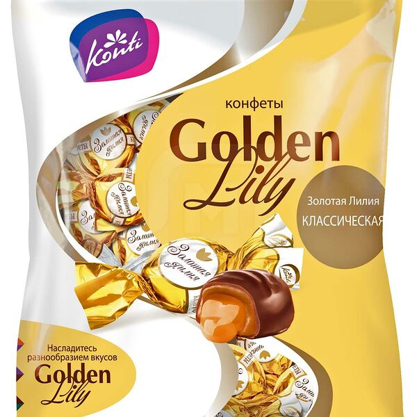 Конфеты Конти Золотая Лилия