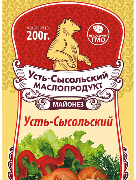 Майонез Усть-Сысольский маслопродукт 57%