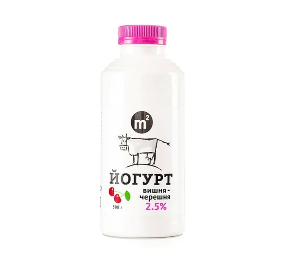

Йогурт питьевой M2 Вишня-черешня 2.5% 500 г