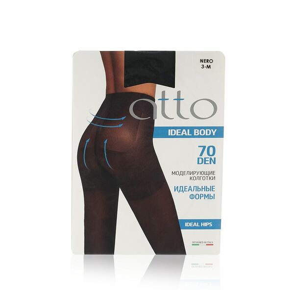 Женские колготки Atto Ideal Body Hips 70 den Nero 3 размер