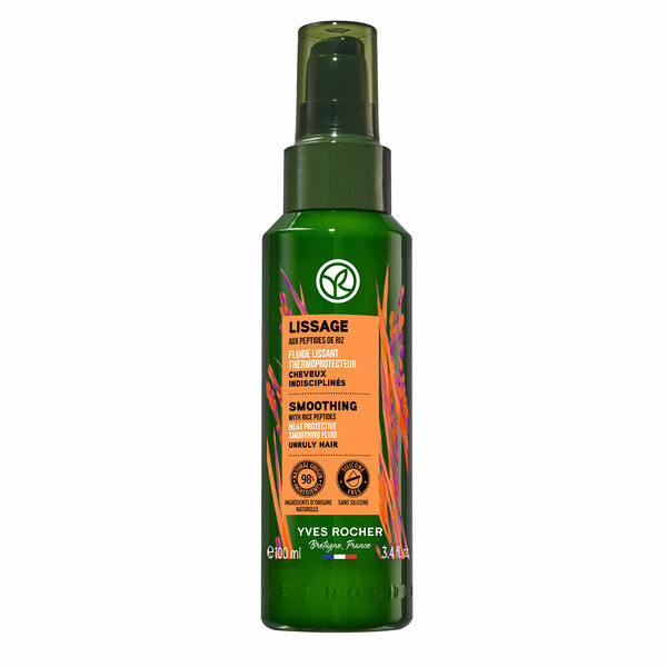 Флюид для волос Yves Rocher Гладкость волос с пептидами риса