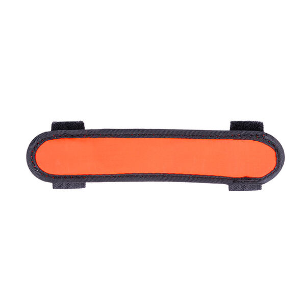 Накладка на ошейник светящаяся оранжевая 14,5 см