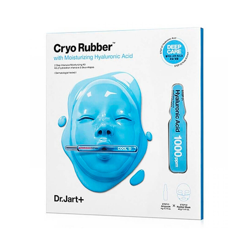 

Моделирующая маска Dr.Jart+ Cryo Rubber Moisturizing Hyaluronic Acid для глубокого увлажнения 40 г + 4 г