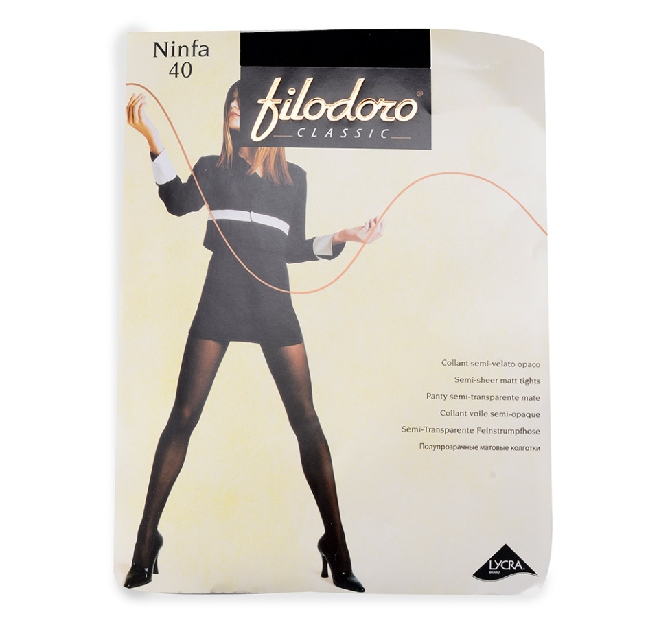 

Колготки Filodoro Classic Ninfa черный 40 den размер 3