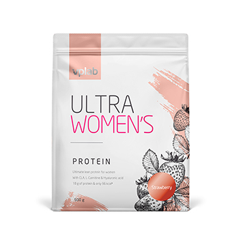 

Протеин сывороточный Vplab Ultra Women`s Клубника 500г, Великобритания