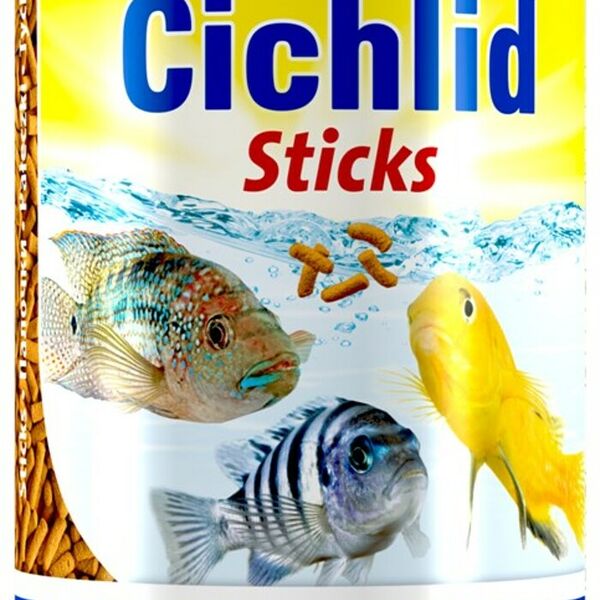 Основной корм TETRA Cichlid Sticks палочки для цихлид и больших аквариумных рыб 250 мл