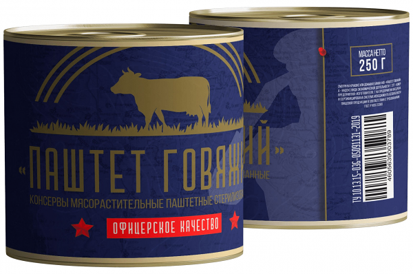 Паштет говяжий 