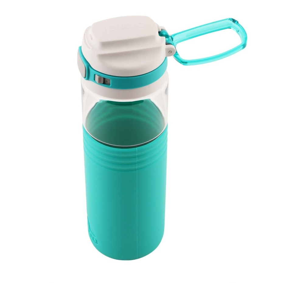 

Бутылка Igloo пластиковая для воды Hydration "Tahoe" Aqua, 710 мл, Китай
