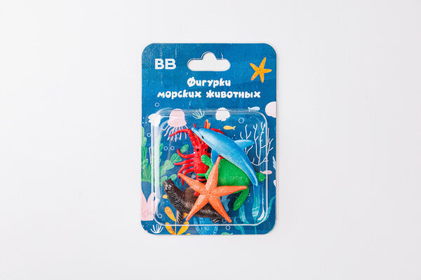 Фигурки морских животных, в ассортименте