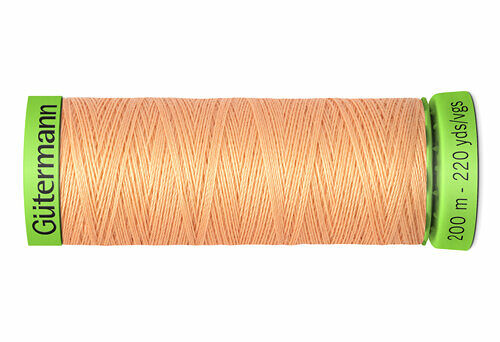 744581 Нить Extra Fine 150 для особо деликатных тканей, 200м, 100% п/э Gutermann(979 абрикос)