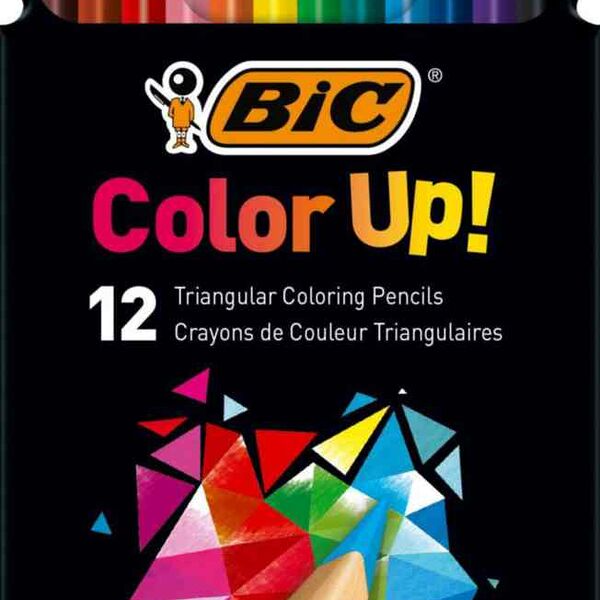 Карандаши цветные BIC Color Up 12 цветов Арт. 950527, 12шт