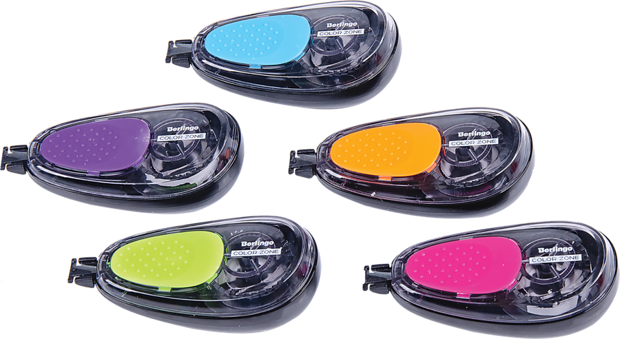 

Лента Berlingo Корректирующая Color Zone 5 мм х 8 м, 1 шт. в ассортименте