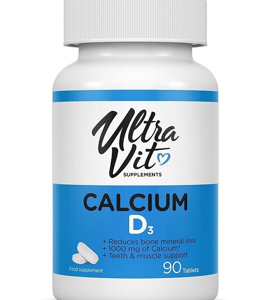 UltraVit Кальций и витамин Д3 Таблетки 90 шт