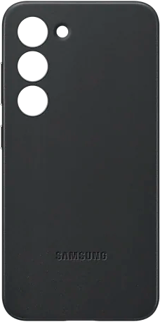 Чехол Samsung Leather Case S23 Черный