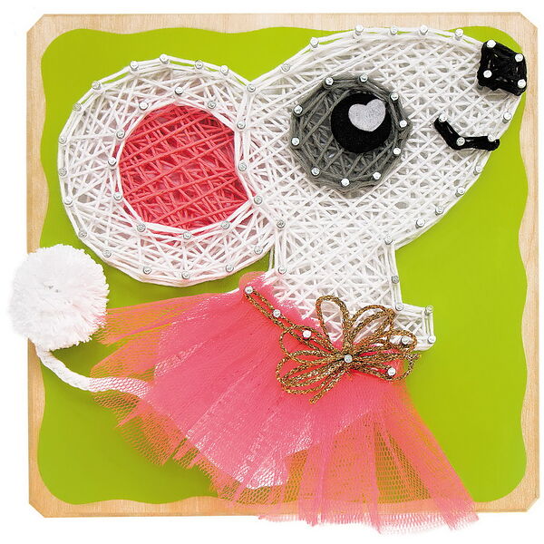 Игрушка Вуди Цвик-арт Мышка ЛИЛИ Серия Набор для творчества