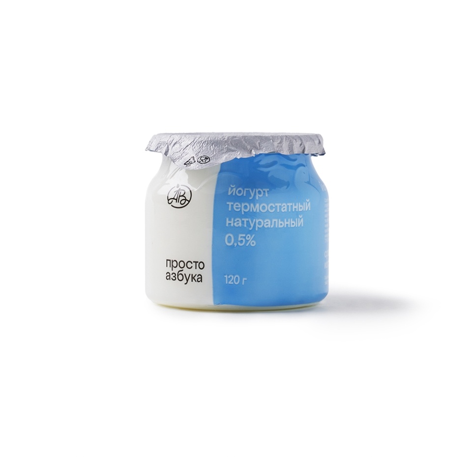 

Йогурт термостатный Просто Азбука 0.5% несладкий 120 г