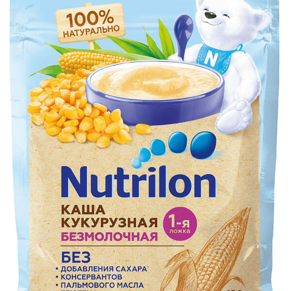 Каша кукурузная безмолочная Nutrilon, с 5 месяцев