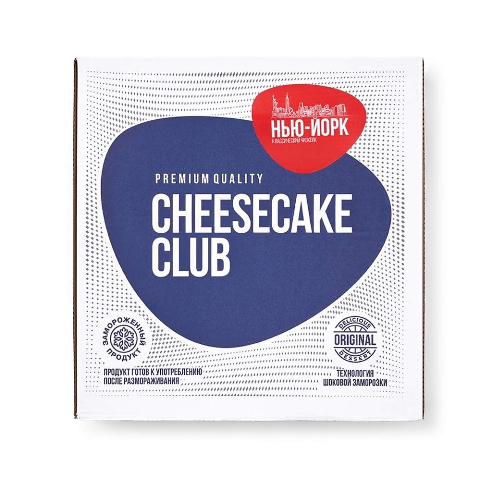 

Чизкейк Cheesecake Club Нью-Йорк замороженный 1400г, Россия