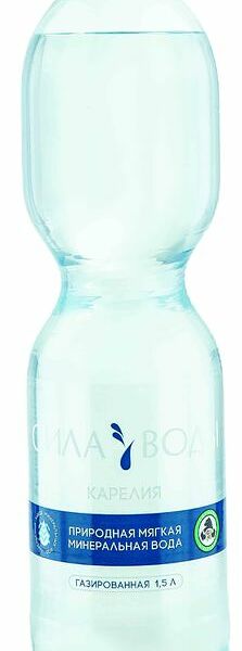 Вода минеральная природная Сила воды Карелия газированная 1.5 л