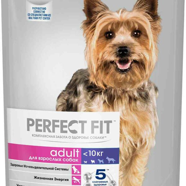 Сухой корм для взрослых собак весом до 10 кг Perfect Fit adult Высокое содержание курицы
