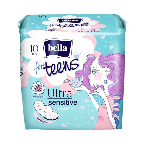 Прокладки Bella фо тинс 10шт ультра сенситив