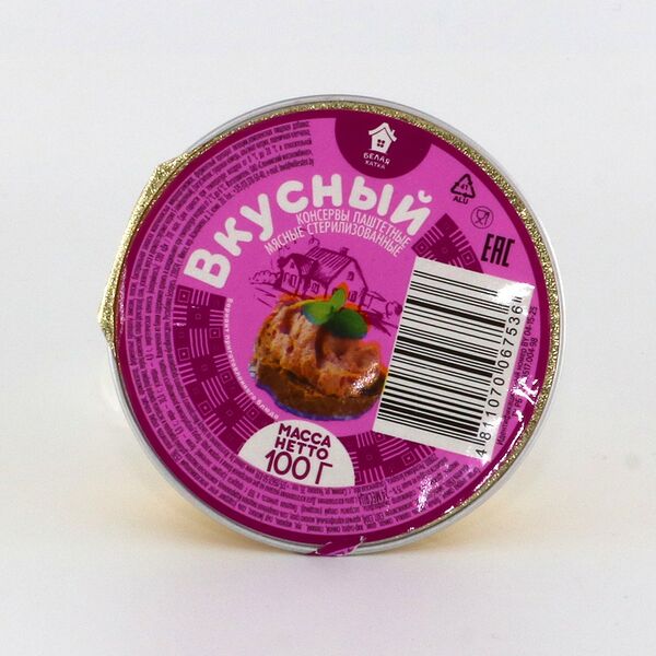 Консервы паштетные 