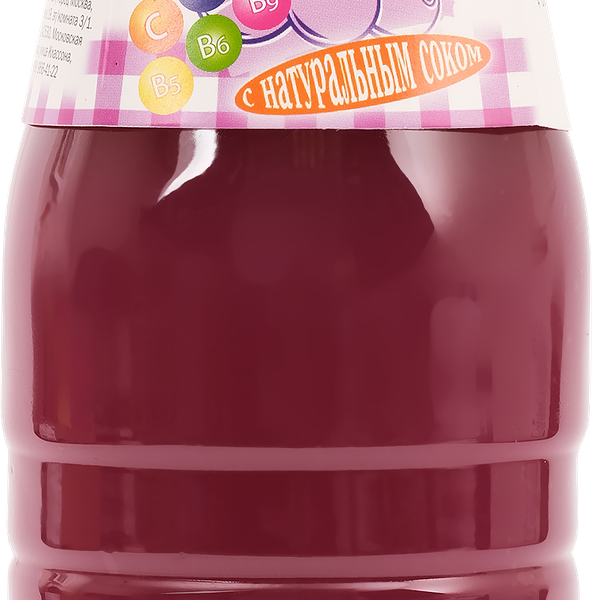 Кисель пастеризованный ЛЕ-ЛЕ Черносмородиновый с витаминами, 500мл