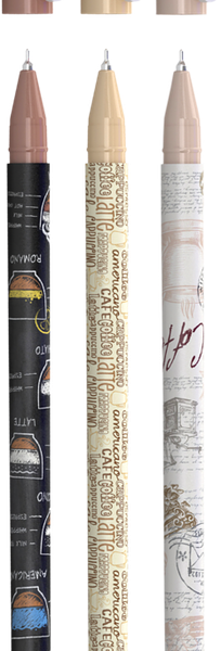 Ручка шариковая BERLINGO Funline Coffee 0,7мм, синий, в ассортименте Арт. 297805