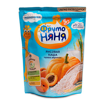 Каша ФрутоНяня Рисовая тыква абрикос