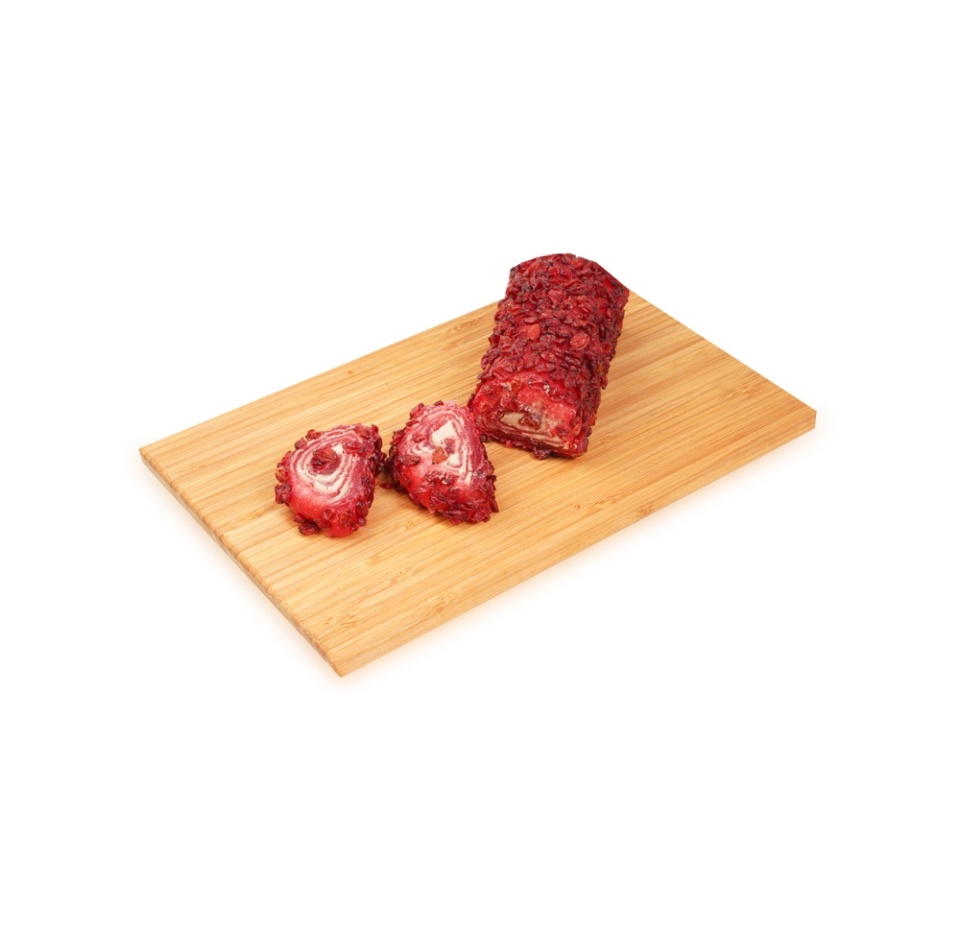 

Лукум Little Turkiye гранатовый с фундучным кремом в барбарисе Турция