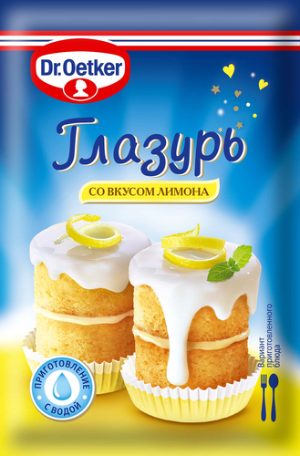 

Глазурь сахарная Dr. Oetker со вкусом лимона